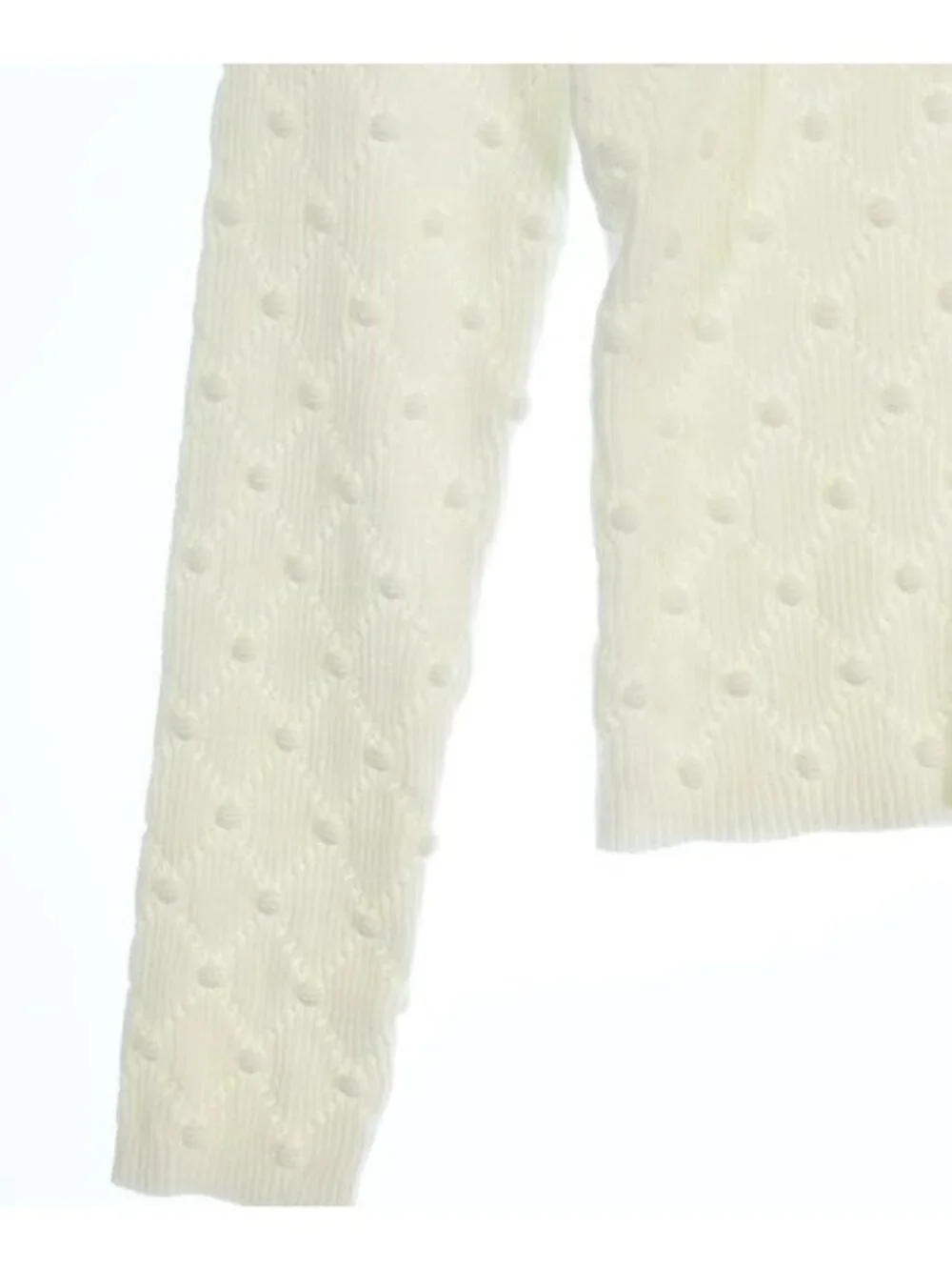 Chanel Knit Sweater White